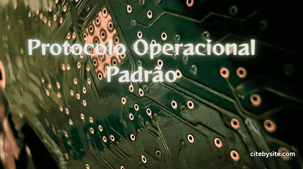 Protocolo Operacional Padrão